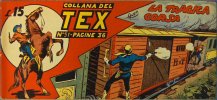 TEX serie a striscia - Seconda serie (1/75)  n.51 - La tragica corsa
