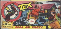 TEX serie a striscia - 19 - Serie Pecos (1/18)  n.12 - Resa dei conti